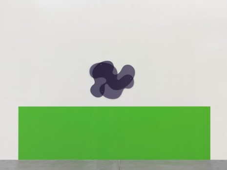 Gerwald Rockenschaub, Wall Painting (NCS S 0575-G20Y), 2015, Galerie Eva Presenhuber