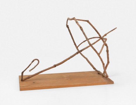 Claes Oldenburg & Coosje van Bruggen, Preliminary Model for the Crusoe Umbrella, 1979, Paula Cooper Gallery