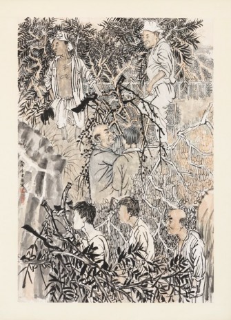 Yun-Fei Ji, The loggers, 2015, Zeno X Gallery