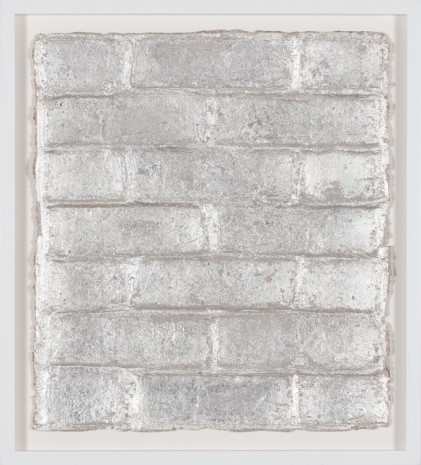 Rachel Whiteread, Untitled (Silver Leaf), 2015, Luhring Augustine