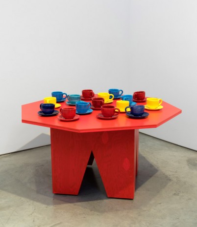 Mary Heilmann, Cups on a Table, 2009-2015, 303 Gallery