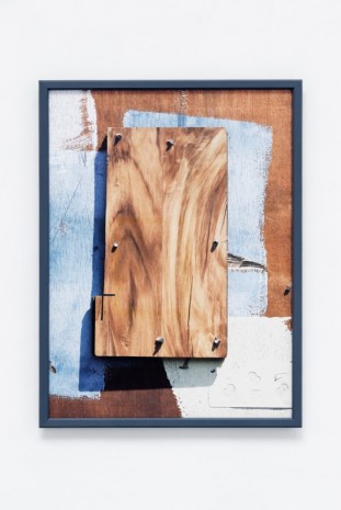 Barney Kulok, Double Wood, 2014, galerie hussenot