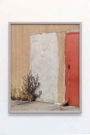 Barney Kulok, Erased Door, 2015, galerie hussenot