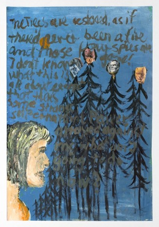 Andy Hope 1930, The Trees are ..., 2000, Galerie Guido W. Baudach