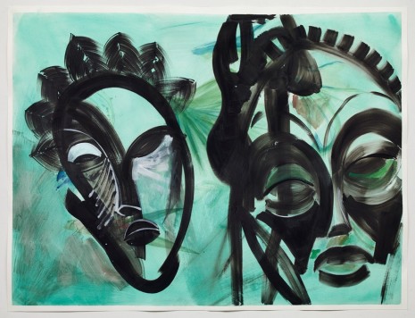 Kara Walker, Masks, 2015, Victoria Miro