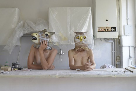 Elina Brotherus, Giraffe and Owl, 2013, gb agency