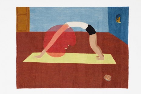 Peter McDonald, Yoga, 2014, Kate MacGarry