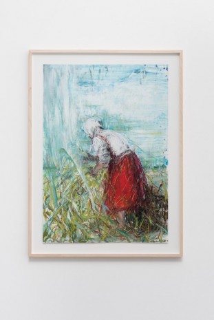 Sabine Moritz, Auf dem Feld II (On The Field II), 2015, Pilar Corrias Gallery