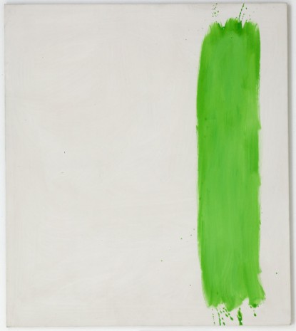 Michel Majerus, o.T. (grün) 4, 1996, Galerie Max Hetzler