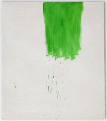 Michel Majerus, o.T. (grün) 1, 1996, Galerie Max Hetzler