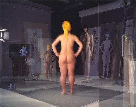 John Hilliard, Petra Turns To Face Her Representations, No. 1, 2006, Galerie Max Hetzler