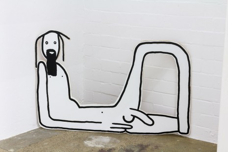 Zin Taylor, The Reclining Hippy, 2015, Supportico Lopez