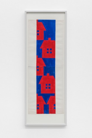 Albert Mertz, Untitled( six houses), 1984, Croy Nielsen