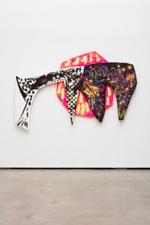 Aaron Curry, Cosmic Gorgy, 2015, David Kordansky Gallery