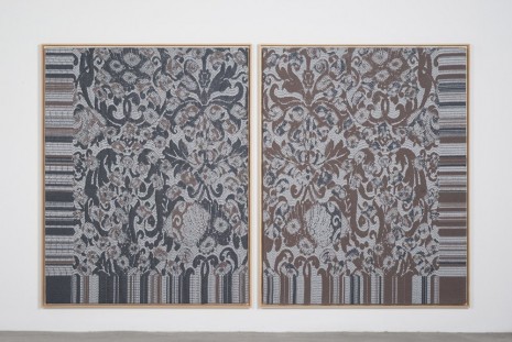 Lisa Oppenheim, Jacquard Weave (SST 291/SST 241a), 2015, Tanya Bonakdar Gallery