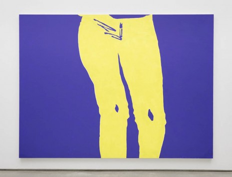 Andrew Gbur, Legs (Yellow Pants), 2015, team (gallery, inc.)