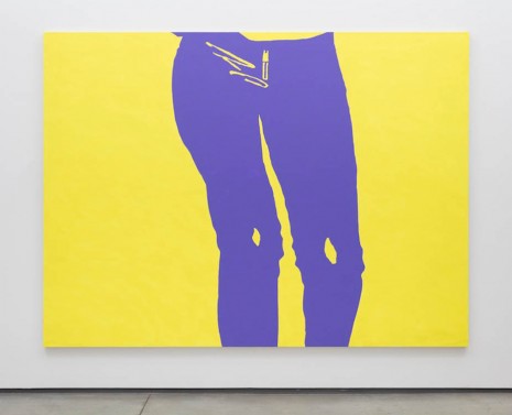 Andrew Gbur, Legs (Purple Pants), 2015, team (gallery, inc.)