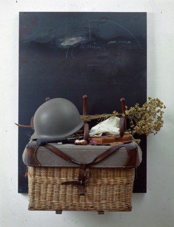 Fabio Mauri, Il sergente (Picnic o Il buon soldato) [The Sergeant (Picnic or The Good Soldier)], 1998, Hauser & Wirth