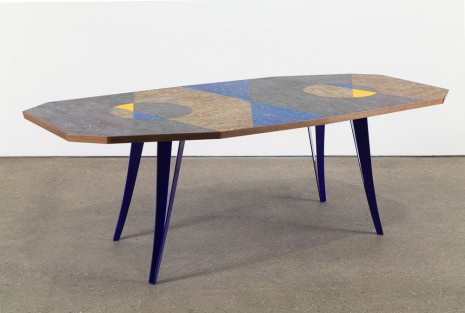 Martino Gamper, Lazy Susan Dining Table, 2015, Anton Kern Gallery