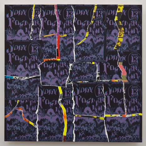 Gary Simmons, Between the Cracks, 2015, Simon Lee Gallery