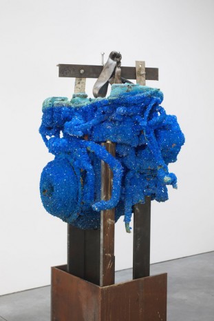 Roger Hiorns, Untitled (detail), 2013, Luhring Augustine