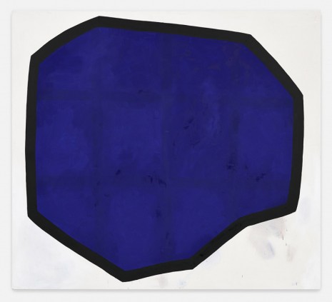 Raphaela Simon, Scholle, blau, 2015, Galerie Max Hetzler