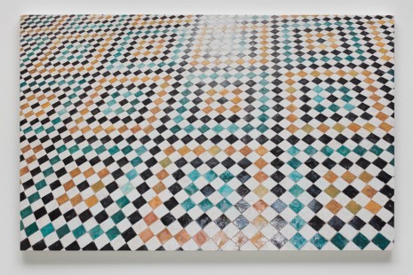 Toba Khedoori, Untitled (tile), 2014, Regen Projects