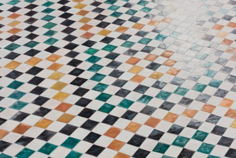 Toba Khedoori, Untitled (tile II) (detail), 2014-15, Regen Projects