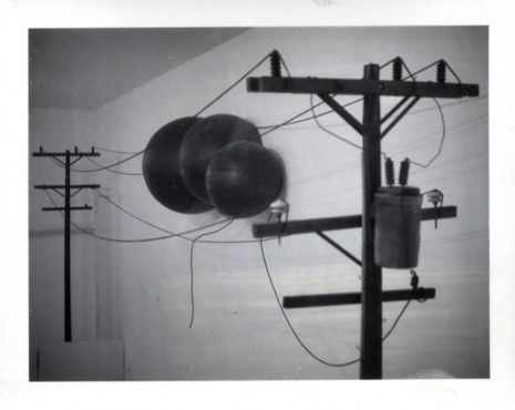 Robert Therrien, No title (cloud caught in telephone wires), 1994, Sprüth Magers