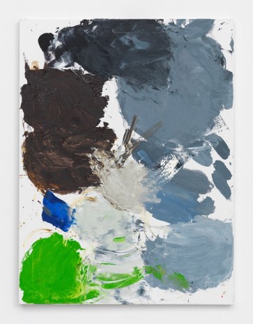 Ann Craven, Untitled (Palette, Hello, Hello, Hello, Black, 9-18-13), 2013, 2013, Maccarone