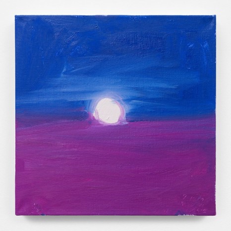 Ann Craven, Moon (Manganese Moon, Cushing, 8-30-15, 9:15PM), 2015, 2015, Maccarone