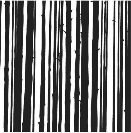 Julian Opie, Pine forest. 7., 2014, Lisson Gallery