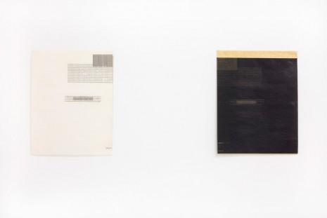 Allyson Strafella, Untitled Pair, 1993, Galerie Nordenhake