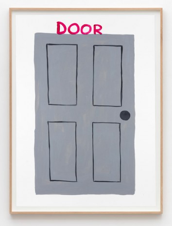 David Shrigley, Untitled (Door), 2015, Galleri Nicolai Wallner