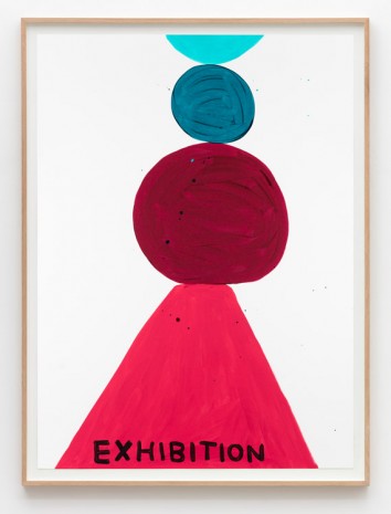 David Shrigley, Untitled (Exhibition shapes), 2015, Galleri Nicolai Wallner