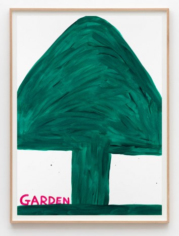 David Shrigley, Untitled (Garden big), 2015, Galleri Nicolai Wallner