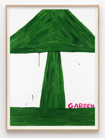 David Shrigley, Untitled (Garden small), 2015, Galleri Nicolai Wallner