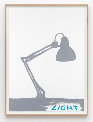 David Shrigley, Untitled (Light), 2015, Galleri Nicolai Wallner