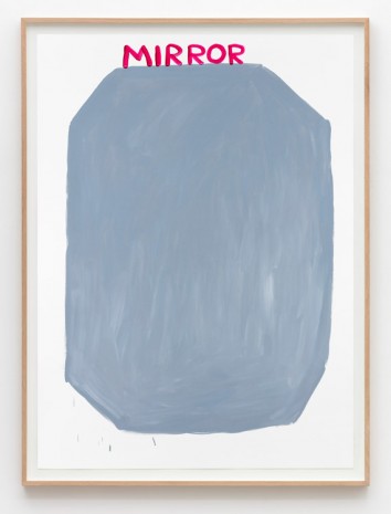 David Shrigley, Untitled (Mirror), 2015, Galleri Nicolai Wallner