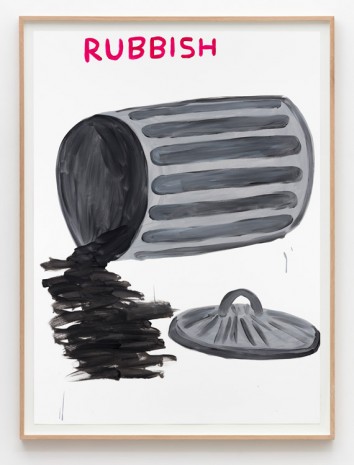 David Shrigley, Untitled (Rubbish), 2015, Galleri Nicolai Wallner