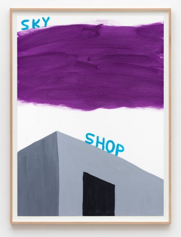 David Shrigley, tled (Sky shop), 2015, Galleri Nicolai Wallner