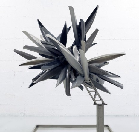 Nancy Rubins, Study Model (Monochrome for Paris), 2012, Gagosian