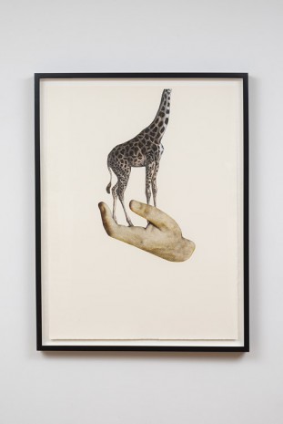 Jakob Kolding, The Giraffe Who Suddenly Discovered That Everything is Relative, 2015, team (gallery, inc.)