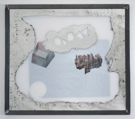 Edgar Arceneaux, PLATONIC SOLID’S DREAMING/DETROIT’S SHRINKING (Hexahedron), 2014, Galerie Nathalie Obadia