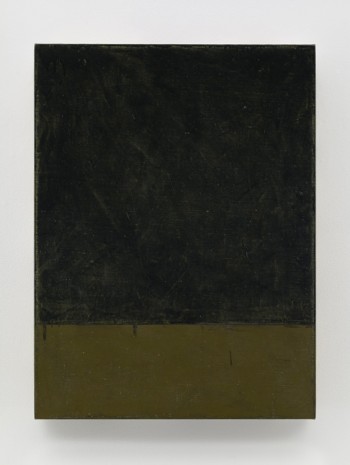 Brice Marden, Black Square, 2015, Matthew Marks Gallery