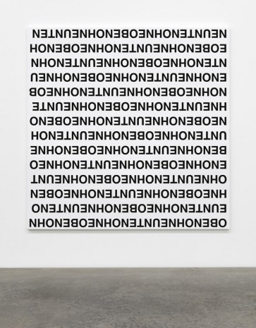 Karl Holmqvist, Untitled (OBENOHNE), 2016, Galerie Neu