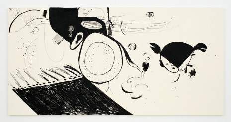 Calvin Marcus, Automatic Drawing #4, 2015, David Kordansky Gallery