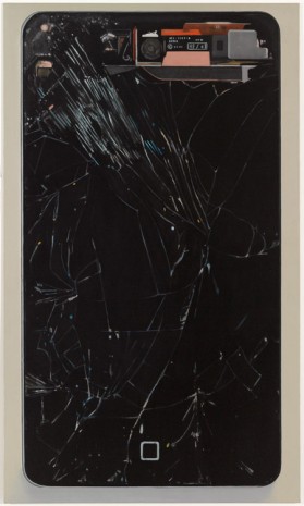 Eberhard Havekost, Baum, B15, 2015, Anton Kern Gallery