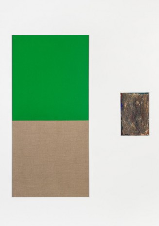 Eberhard Havekost, Baum 1/2 & 2/2, B14, 2014, Anton Kern Gallery