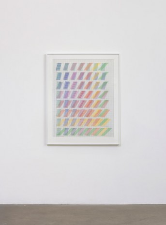 Channa Horwitz, 8 Sets of Moires (Rhythm of Lines Sampler), 1987, Ghebaly Gallery